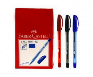 Faber Castle Ball Pen (blue-black-Red)